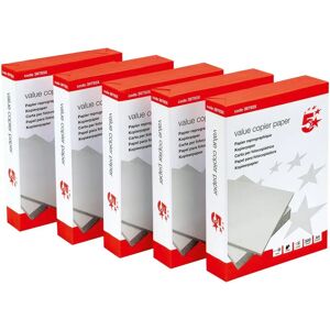 5Star A4 White Copier Paper - 80gsm - 500 Sheets 5Star A4 White Copier Paper - 80gsm - 500 Sheets
