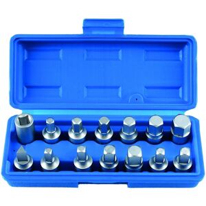 Laser Tools Drain Plug Key Set 3/8"D 14pc - Drain Plug Key Set Laser Tools Drain Plug Key Set 3/8"D 14pc - Drain Plug Key Set