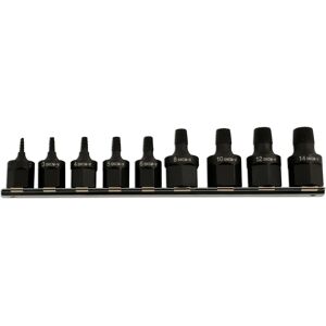 Laser Tools Screw Extractor Set - Alloy Steel - 3/8" & 1/2" - 9pc Laser Tools Screw Extractor Set - Alloy Steel - 3/8" & 1/2" - 9pc