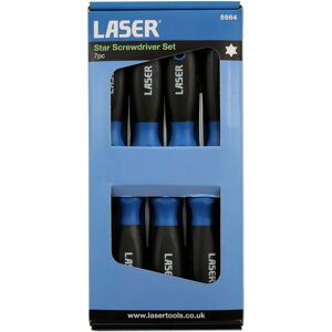 Laser 5984 Laser Star Screwdriver Set - 7 Pieces Laser 5984 Laser Star Screwdriver Set - 7 Pieces