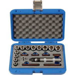 Laser Tools Damaged Nut And Screw Remover Set 3/8"D 20pc - Nut and Screw Remover Set Laser Tools Damaged Nut And Screw Remover Set 3/8"D 20pc - Nut and Screw Remover Set