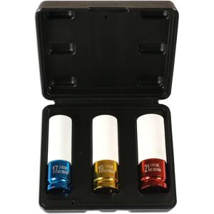 Laser Tools Alloy Wheel Nut Socket Set - 6294 Laser Tools Alloy Wheel Nut Socket Set - 6294