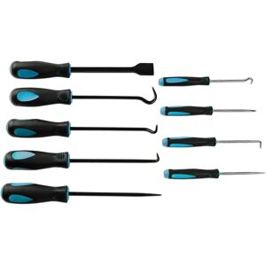 Conjunto de herramientas de púas, ganchos y espátulas Laser - 9 piezas Conjunto de herramientas de púas, ganchos y espátulas Laser - 9 piezas