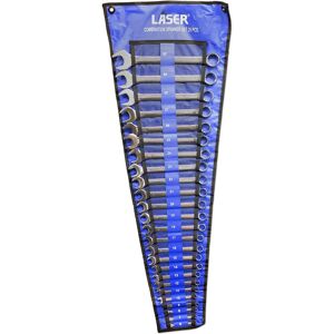 Laser Blue Combination Spanner Set - 25 pcs - 6-32mm Laser Blue Combination Spanner Set - 25 pcs - 6-32mm