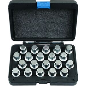Laser Tools Locking Wheel Nut Key Set 20pc - VW Porsche 6662 Laser Tools Locking Wheel Nut Key Set 20pc - VW Porsche 6662