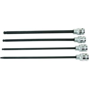 Laser Tools Extra Long Ball End Hex Socket Set 1/2" D 4pc - Hex Socket Set Laser Tools Extra Long Ball End Hex Socket Set 1/2" D 4pc - Hex Socket Set