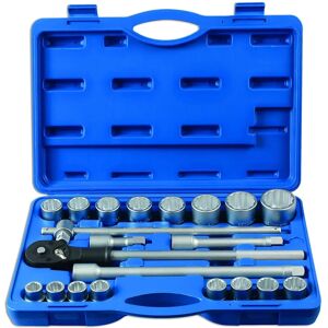 Laser Tools 6854 Socket Set 3/4" - Heavy Duty Chrome Vanadium Laser Tools 6854 Socket Set 3/4" - Heavy Duty Chrome Vanadium