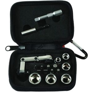Ensemble de douilles et embouts miniatures Laser Tools - 17 pièces - Publicité Ensemble de douilles et embouts miniatures Laser Tools - 17 pièces - Publicité