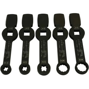 Laser Tools Brake Caliper Wrench Set 5pc - For Hgv 7160 Laser Tools Brake Caliper Wrench Set 5pc - For Hgv 7160