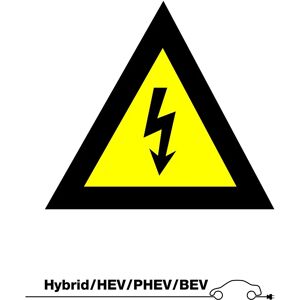 Laser Tools Danger High Voltage Sign - Safety Sign Laser Tools Danger High Voltage Sign - Safety Sign