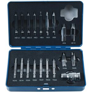 Laser Tools Extractor Set 19pc for Torx Hex Fittings - Extractor Set Laser Tools Extractor Set 19pc for Torx Hex Fittings - Extractor Set