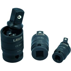 Laser Tools Impact Universal Joint Set - 3 Piece - 7815 Laser Tools Impact Universal Joint Set - 3 Piece - 7815
