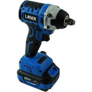 Laser Tools Impact Wrench 20V - Impact Wrench 1/2" - Cordless Laser Tools Impact Wrench 20V - Impact Wrench 1/2" - Cordless