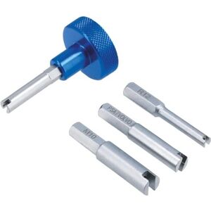 Laser Tools Air Conditioning Valve Core Tool Set 4pc - Air Conditioning Valve Core Tool Set Laser Tools Air Conditioning Valve Core Tool Set 4pc - Air Conditioning Valve Core Tool Set