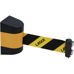 Laser Tools Wall Mounted Magnetic Retractable Barrier - 3m - Barrier Laser Tools Wall Mounted Magnetic Retractable Barrier - 3m - Barrier