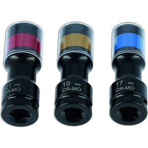 Laser Tools Alloy Wheel Torsion Socket Set - 3 Piece Laser Tools Alloy Wheel Torsion Socket Set - 3 Piece