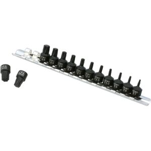 Laser Tools Laser Tools Stubby Star Impact Bit Socket Set - Impact Socket Set 1/4" - 13pc Laser Tools Laser Tools Stubby Star Impact Bit Socket Set - Impact Socket Set 1/4" - 13pc