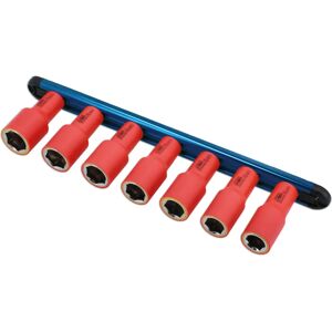 Laser Tools VDE Insulated Socket Set - 16-22mm - 7pc Laser Tools VDE Insulated Socket Set - 16-22mm - 7pc