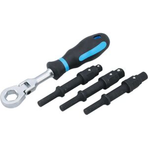 Laser Tools Impact Driver & Square Drive Wrench Set - 4pc - Impact driver and wrench set Laser Tools Impact Driver & Square Drive Wrench Set - 4pc - Impact driver and wrench set