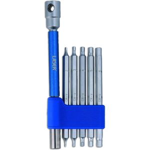 Laser Tools Compact Hex T-Handle Set - 6pc - Tool Set Laser Tools Compact Hex T-Handle Set - 6pc - Tool Set