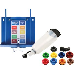 Laser Tools Oil Funnel Kit With Drain Storage Station - Oil Funnel Kit Laser Tools Oil Funnel Kit With Drain Storage Station - Oil Funnel Kit