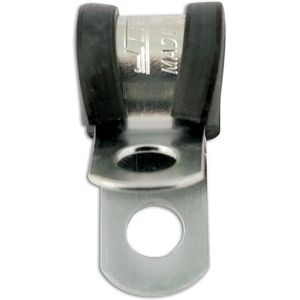 Connect 10mm Rubber-Lined P Clip - 50 Pack - P Clip for Wiring Connect 10mm Rubber-Lined P Clip - 50 Pack - P Clip for Wiring