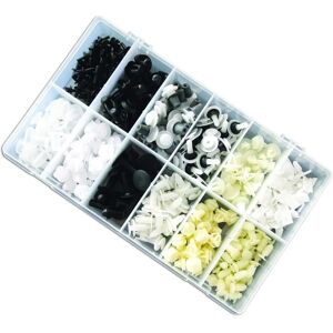 Connect Peugeot/citroen Assorted Trim Clips - 345pc Connect Peugeot/citroen Assorted Trim Clips - 345pc