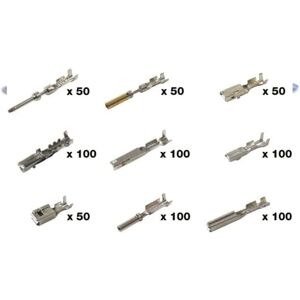 Ford Assorted Non-Insulated Electrical Terminals - 700pcs - Tool Connection Ford Assorted Non-Insulated Electrical Terminals - 700pcs - Tool Connection