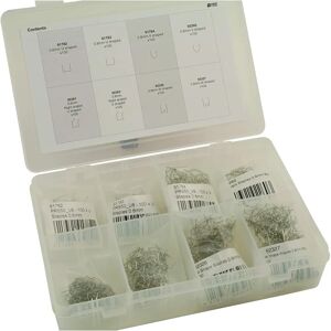 Power-Tec 92382 Assorted Staples - U V W Shaped 800pc Power-Tec 92382 Assorted Staples - U V W Shaped 800pc