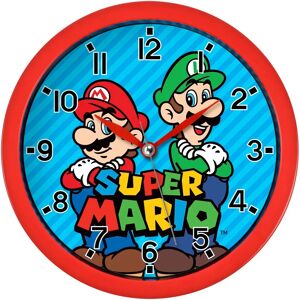 Horloge Murale Peershardy Super Mario - 24cm - Publicité Horloge Murale Peershardy Super Mario - 24cm - Publicité