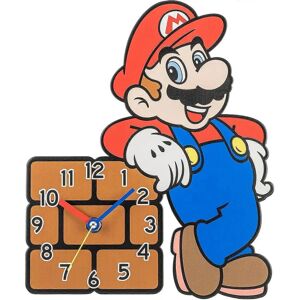 Horloge Murale en Métal Peershardy - Mario & Brick - Marron - Horloge Murale - Type de Produit - Publicité Horloge Murale en Métal Peershardy - Mario & Brick - Marron - Horloge Murale - Type de Produit - Publicité