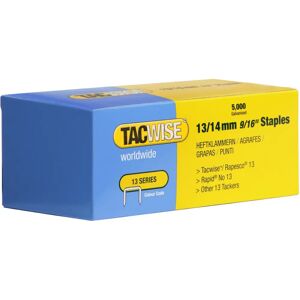 Tacwise Z1-13 Klammen - 5000 Verzinkte Type 13 voor Bekleding Tacwise Z1-13 Klammen - 5000 Verzinkte Type 13 voor Bekleding
