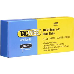 Tacwise 0394 18G/15mm Nails - High-Volume Finiture Nails Tacwise 0394 18G/15mm Nails - High-Volume Finiture Nails