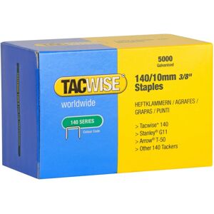 Tacwise TAC0342 140 Galvanised Staples - Heavy Duty, 10mm Tacwise TAC0342 140 Galvanised Staples - Heavy Duty, 10mm