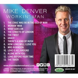 Mike Denver Workin Man 2019 - Music CD Mike Denver Workin Man 2019 - Music CD