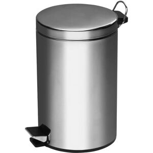 Premier Housewares 5 Litre Stainless Steel Pedal Bin Premier Housewares 5 Litre Stainless Steel Pedal Bin