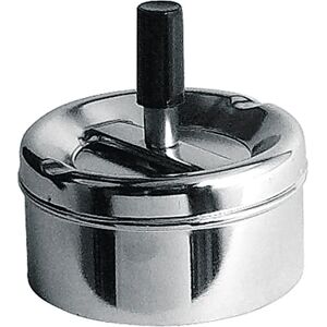 Premier Housewares Chrome Effect Small Spinning Ashtray - Ashtray Premier Housewares Chrome Effect Small Spinning Ashtray - Ashtray