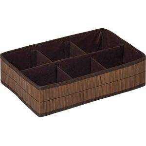 Premier Housewares Kankyo Caja de Almacenamiento Marrón Oscuro de 6 Secciones - Caja de Almacenamiento Premier Housewares Kankyo Caja de Almacenamiento Marrón Oscuro de 6 Secciones - Caja de Almacenamiento