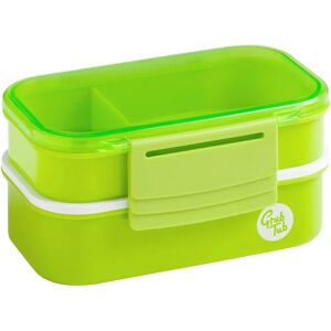 Premier Housewares Organized Green Lunch Box - Leak Proof Tiffin Box - Green Premier Housewares Organized Green Lunch Box - Leak Proof Tiffin Box - Green
