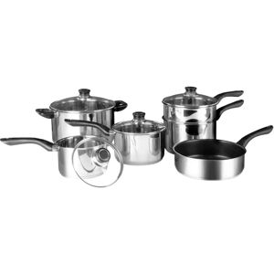 Premier Housewares 6 Pc Stainless Steel Cookware Set - Cookware Set Premier Housewares 6 Pc Stainless Steel Cookware Set - Cookware Set