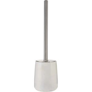 Premier Housewares Marble Toilet Brush - Off White Premier Housewares Marble Toilet Brush - Off White