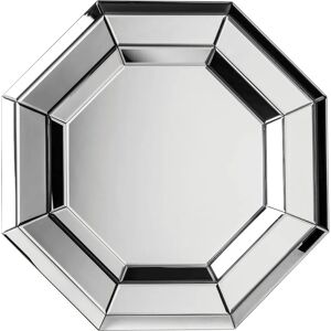 Premier Housewares Silver Octagonal Wall Mirror - Wall Mirror Premier Housewares Silver Octagonal Wall Mirror - Wall Mirror