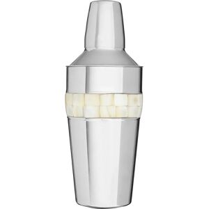 Premier Housewares Silver Mother of Pearl Cocktail Shaker - Cocktail Shaker Premier Housewares Silver Mother of Pearl Cocktail Shaker - Cocktail Shaker