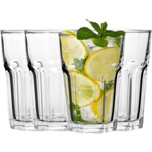Premier Housewares Luxor Glass Tumblers - 4 pcs, 360ml Premier Housewares Luxor Glass Tumblers - 4 pcs, 360ml