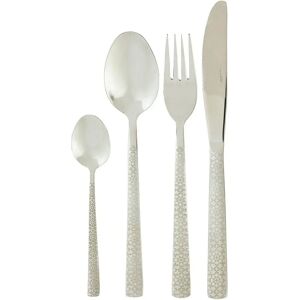 Premier Housewares Avie Casablanca 24Pc Cutlery Set - Modern Stainless Steel Premier Housewares Avie Casablanca 24Pc Cutlery Set - Modern Stainless Steel