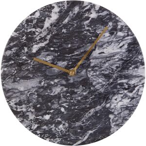 Premier Housewares Lamonte Black Marble Wall Clock - Wall Clock Premier Housewares Lamonte Black Marble Wall Clock - Wall Clock