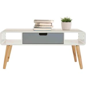 Premier Housewares Milo Coffee Table - Grey/White - Coffee Table Premier Housewares Milo Coffee Table - Grey/White - Coffee Table