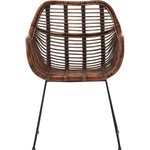 Gita Chair Natural Rattan Iron - Chair Gita Chair Natural Rattan Iron - Chair