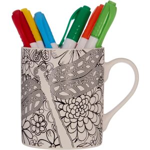 Premier Housewares Dragonfly Colour In Mug - Mug Premier Housewares Dragonfly Colour In Mug - Mug