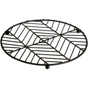 Premier Housewares Vertex Black Round Trivet - Kitchen Worktop Protection Premier Housewares Vertex Black Round Trivet - Kitchen Worktop Protection